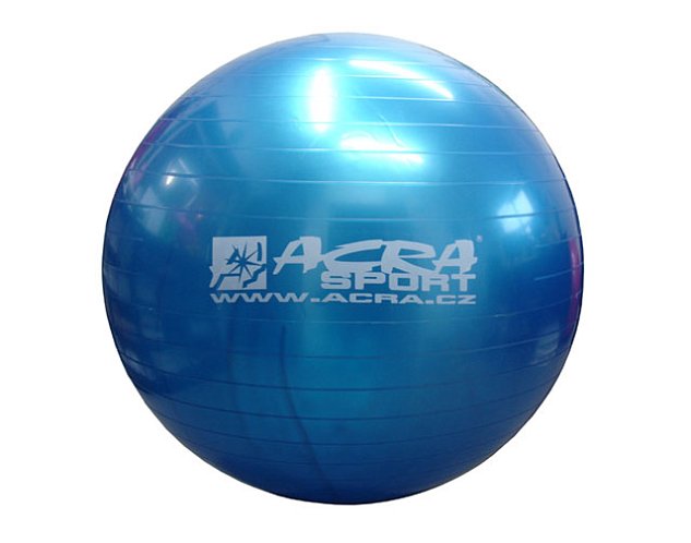 Gymnastický míč 650mm modrý S3215