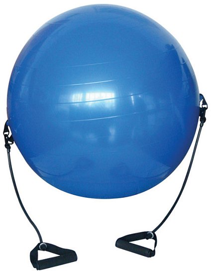 Gymnastický míč (Gymball) s expandéry - 650 mm