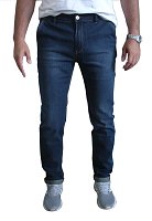 Pánské strečové džíny ASTROLABIO tmavě modré