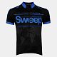 Cyklistický dres CLASIC CYKLO-D010A černo/modrý