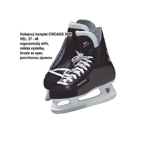 Brusle hokejové Botas Chicago 3000 vel.36