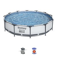 Bazén BESTWAY STEEL PRO MAX 366x76 cm + příslušenství 56416