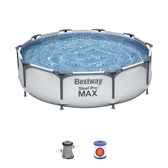 Bazén BESTWAY STEEL PRO MAX 305x76 cm + příslušenství 56408