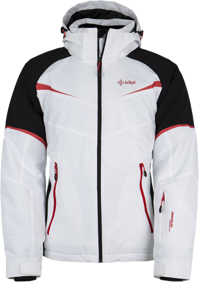 Kilpi AIDAN Pánská lyžařská elegantní bunda bílá vel. XL