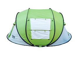 Acra Outdoor ST30 samorozkládací stan pro 2-3 osoby/2seconds - zelený se zatmavením