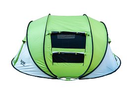 Acra Outdoor ST30 samorozkládací stan pro 2-3 osoby/2seconds - zelený se zatmavením