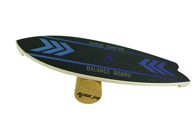 Indoorboard Wave balanční deska Acra, černo-modrá