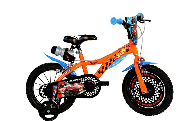 Dětské kolo Dino bike 14" HOT WHEELS