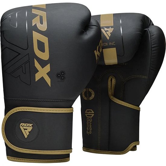 RDX Boxerské tréninkové rukavice F6 Kara zlaté 6 oz