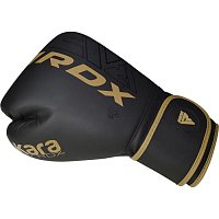 RDX Boxerské tréninkové rukavice F6 Kara zlaté 6 oz