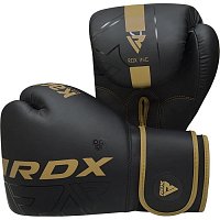 RDX Boxerské tréninkové rukavice F6 Kara zlaté 6 oz