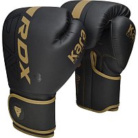 RDX Boxerské tréninkové rukavice F6 Kara zlaté 6 oz