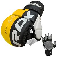 RDX Sparring rukavice T6 MMA žluté