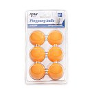 Acra míčky na stolní tenis 6 ks, 40mm, ABS Acra míčky na stolní tenis 6 ks, 40mm, ABS